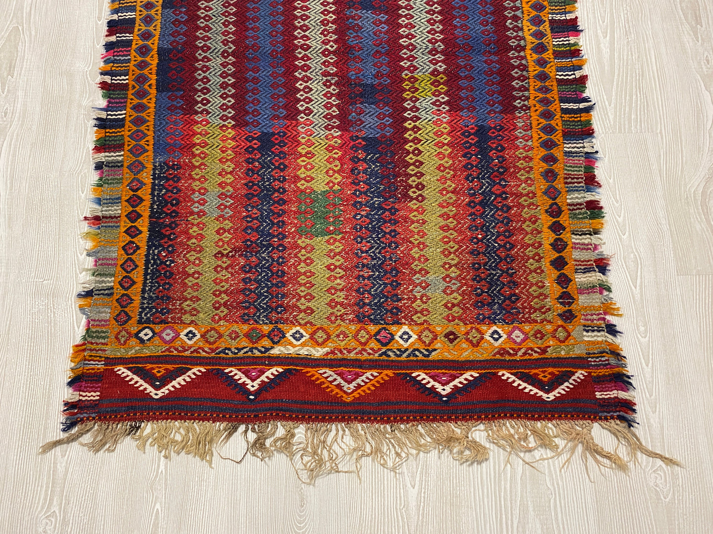 Collectable Antique Fethiye Cicim Sofra - Kilim Art Gallery
