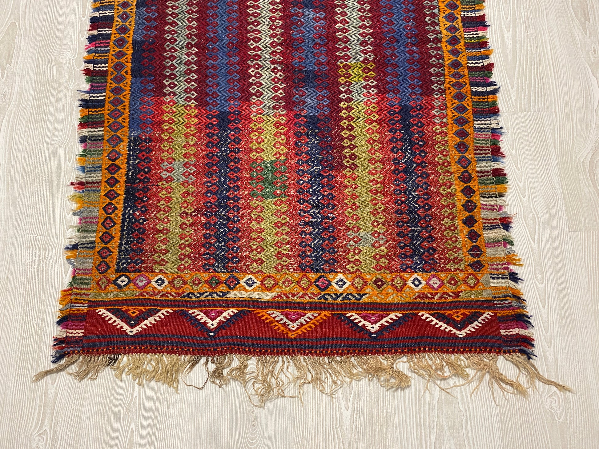 Collectable Antique Fethiye Cicim Sofra - Kilim Art Gallery