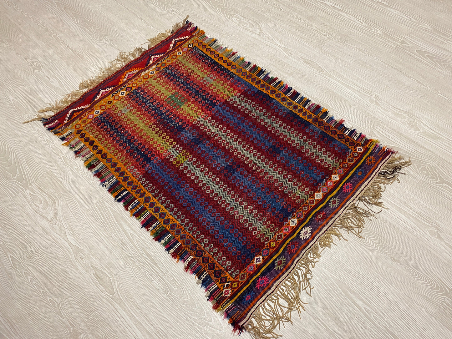 Collectable Antique Fethiye Cicim Sofra - Kilim Art Gallery