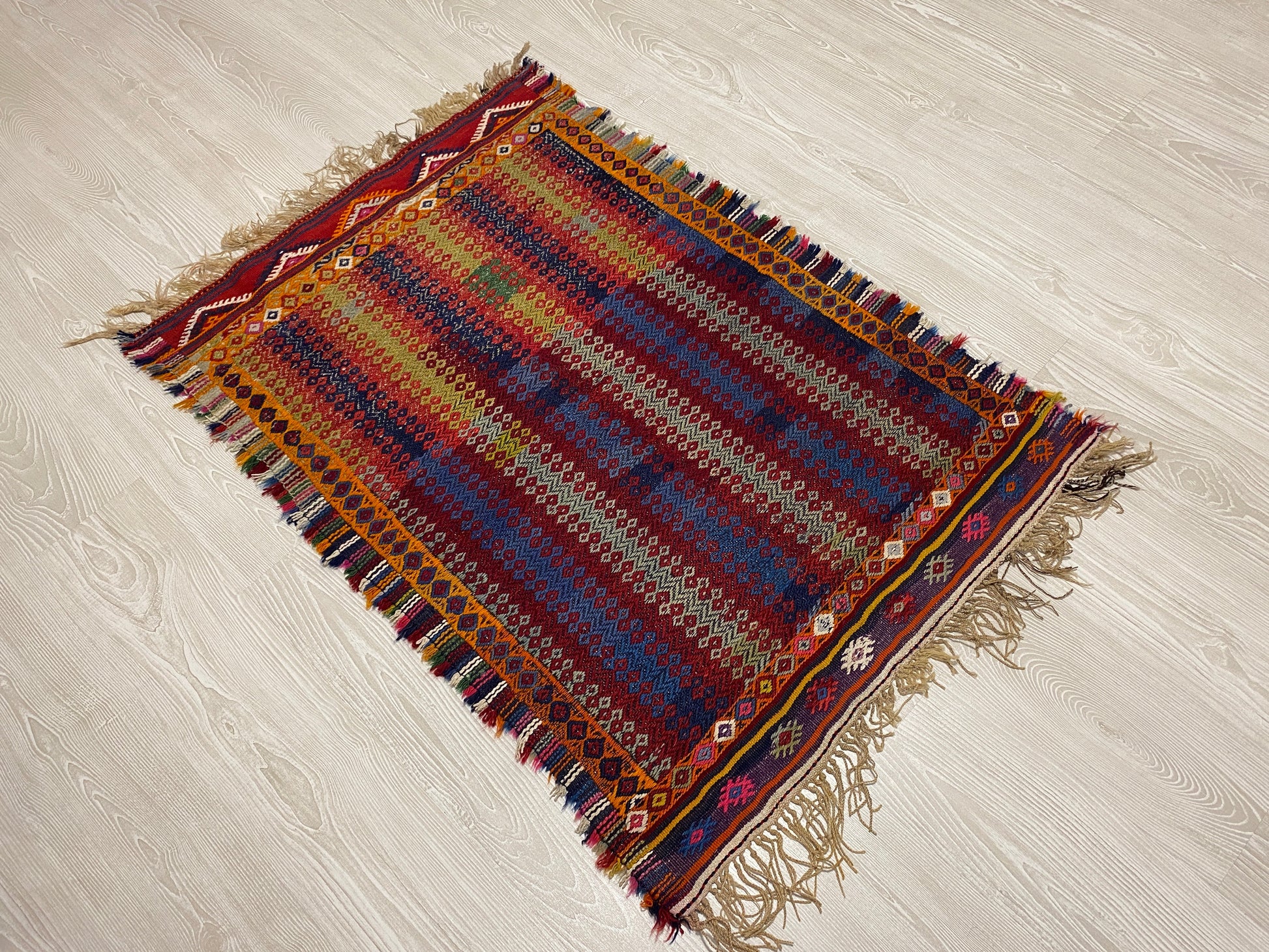 Collectable Antique Fethiye Cicim Sofra - Kilim Art Gallery
