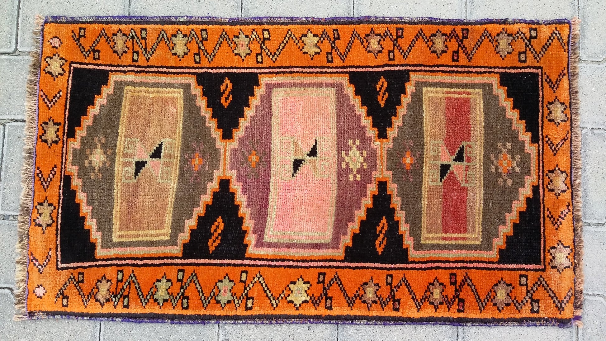 Collectable East Anatolian Small Rug Carpet - Kilim Art Gallery