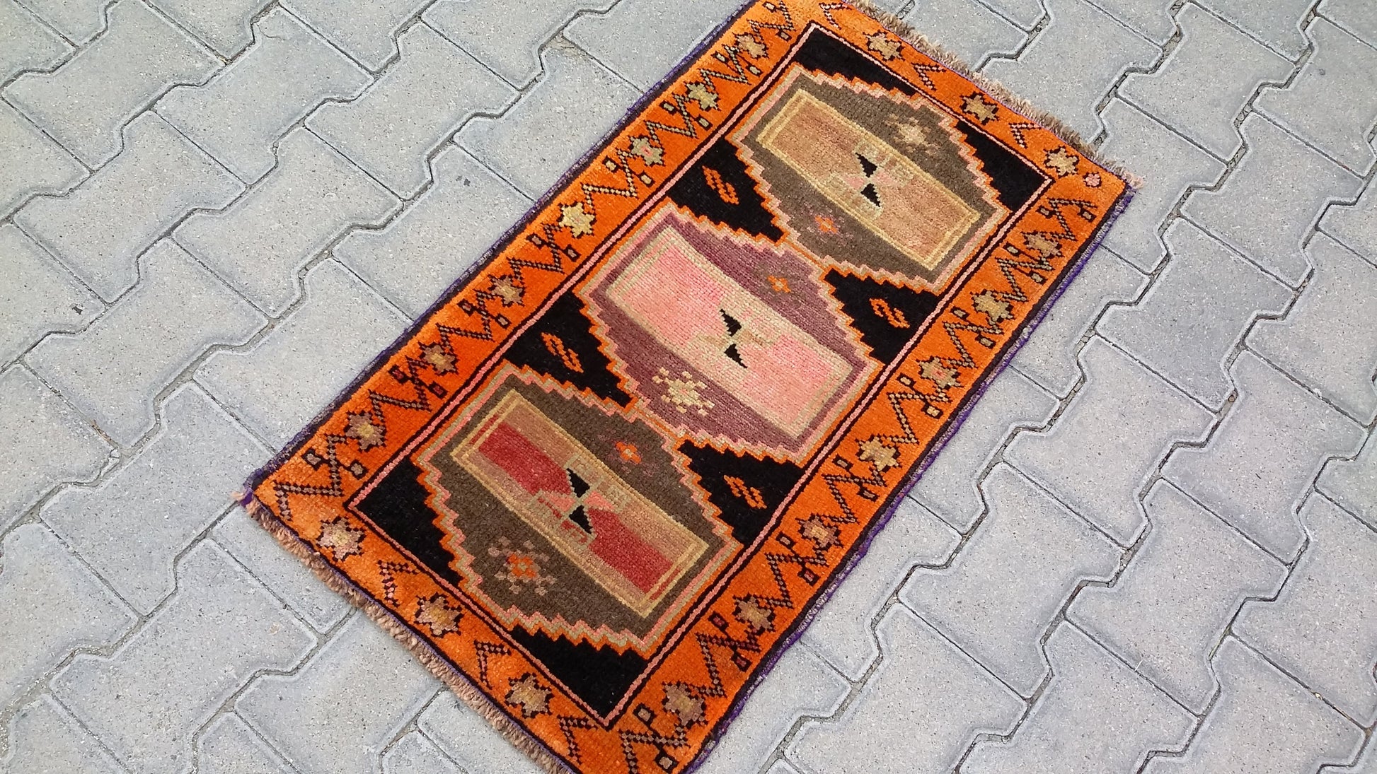 Collectable East Anatolian Small Rug Carpet - Kilim Art Gallery