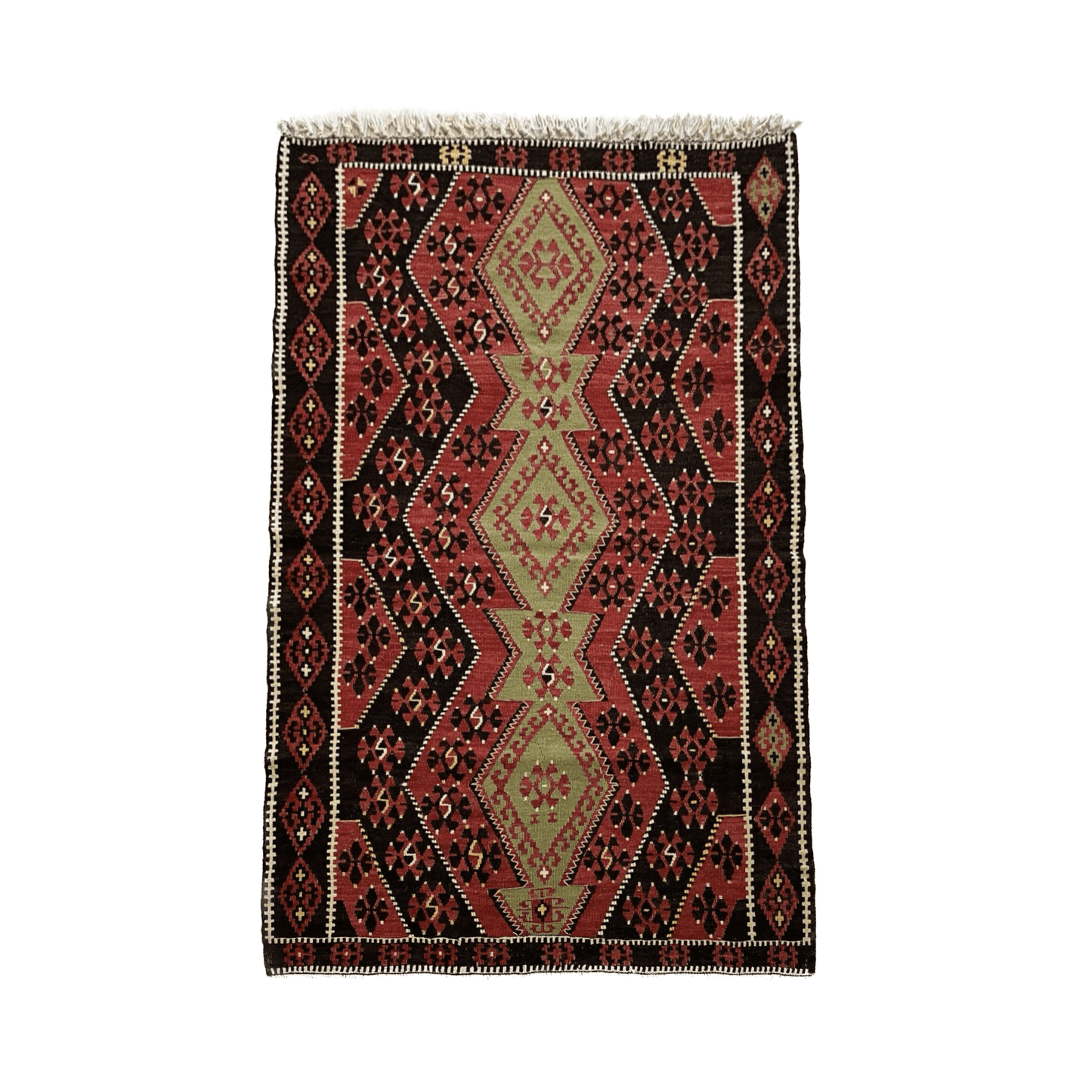 Collectable Malatya Sinanli Kilim - Kilim Art Gallery