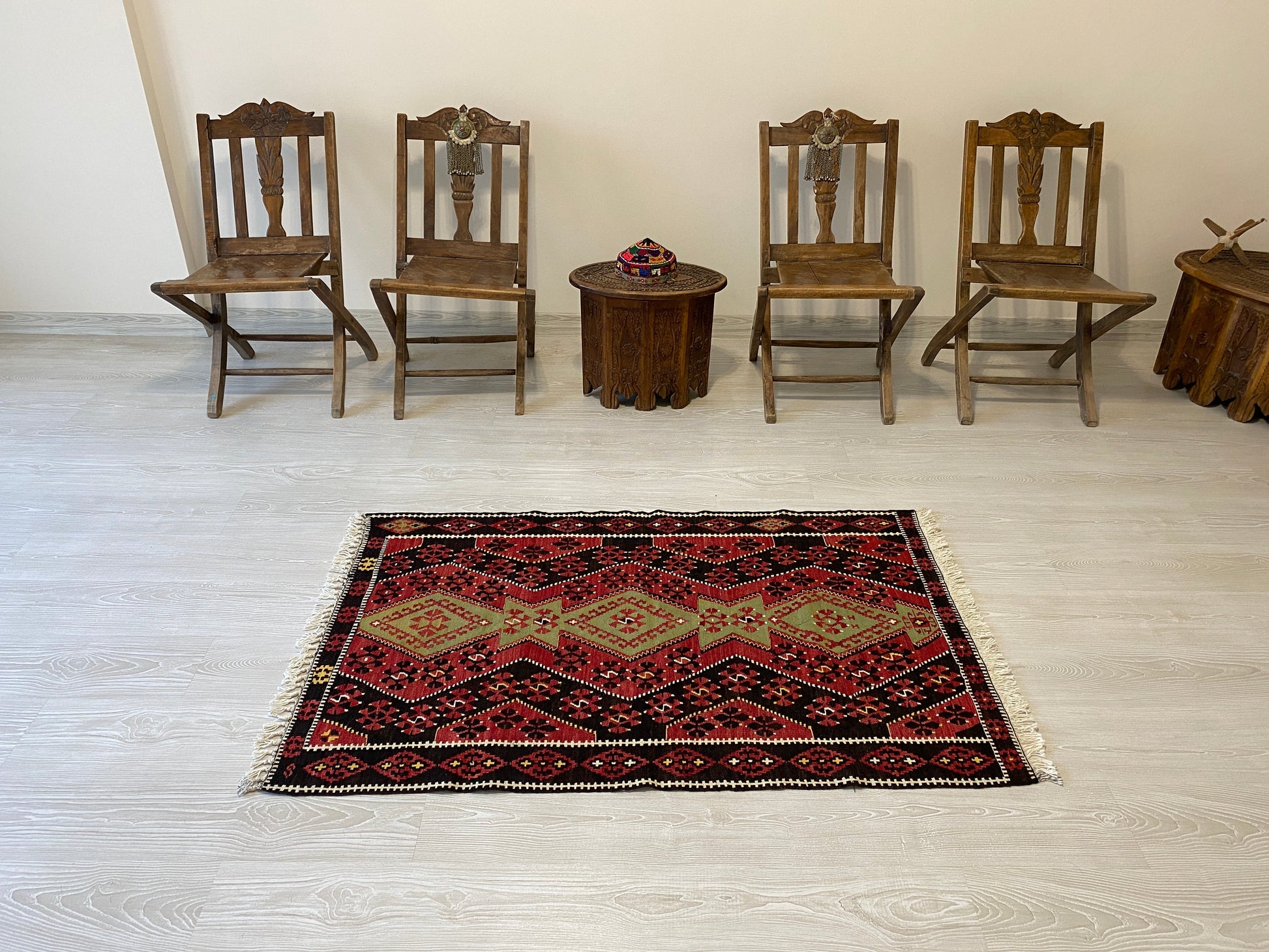 Collectable Malatya Sinanli Kilim - Kilim Art Gallery