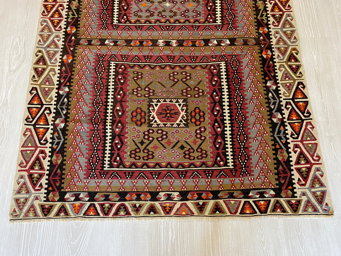 Collectable Old Kayseri Avsar Kilim カイセリオールドキリム - Kilim Art Gallery