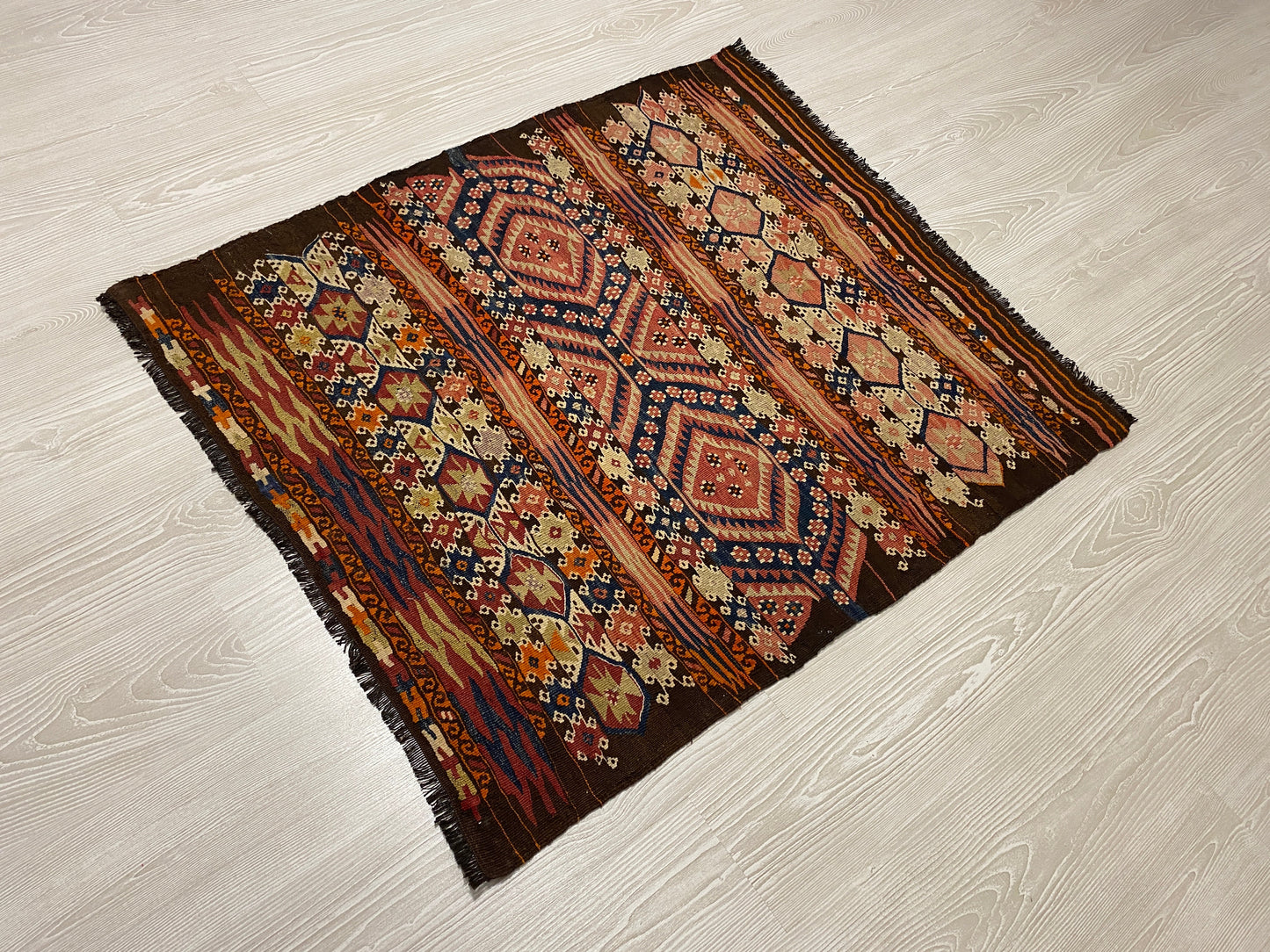 Collectable Turkish Nomadic Kilim - Kilim Art Gallery