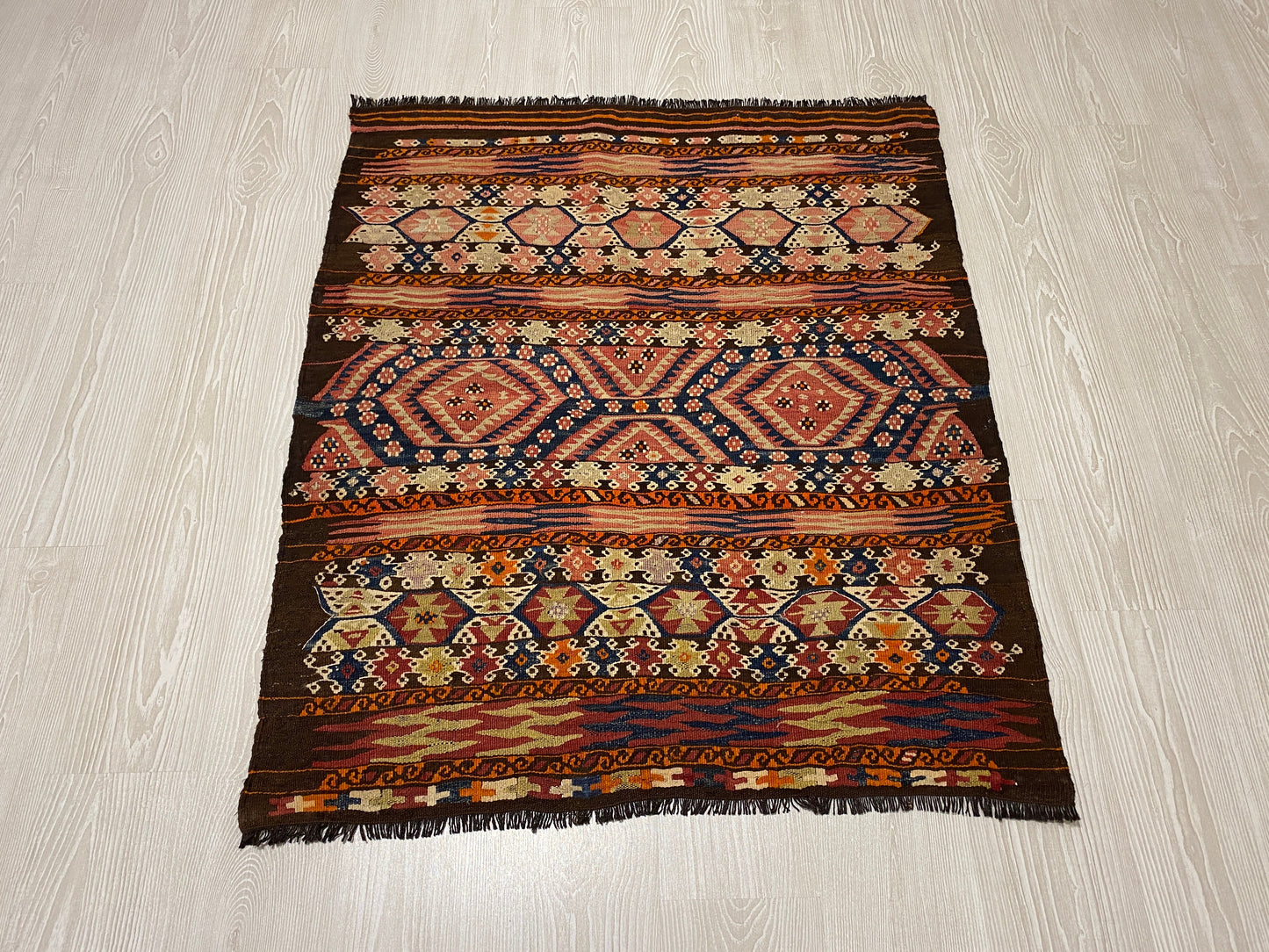 Collectable Turkish Nomadic Kilim - Kilim Art Gallery