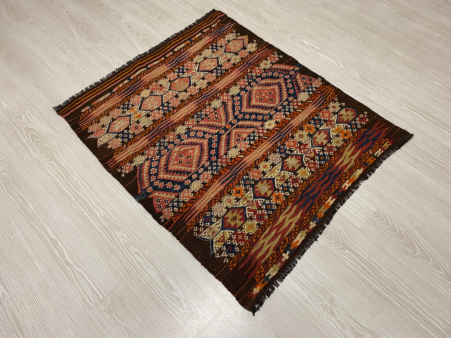 Collectable Turkish Nomadic Kilim - Kilim Art Gallery