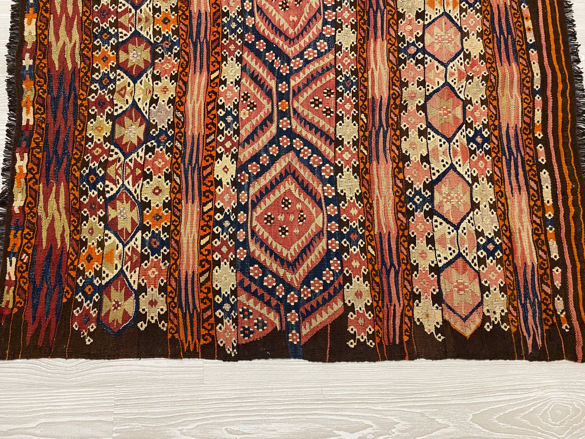 Collectable Turkish Nomadic Kilim - Kilim Art Gallery