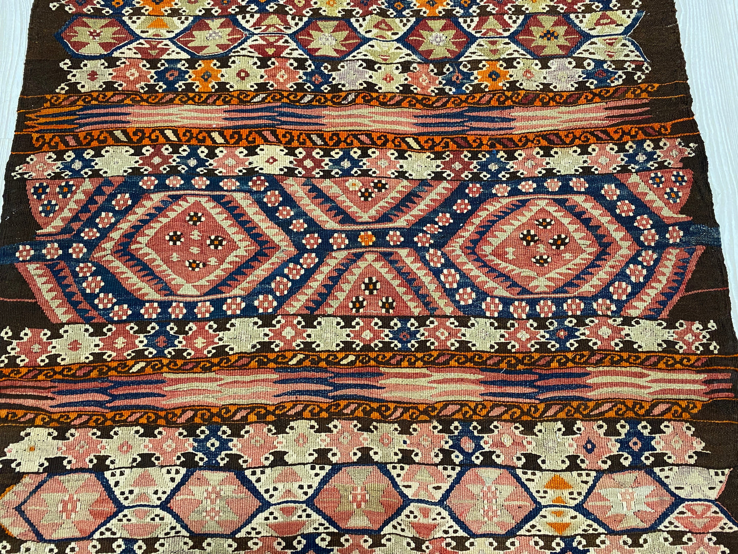 Collectable Turkish Nomadic Kilim - Kilim Art Gallery