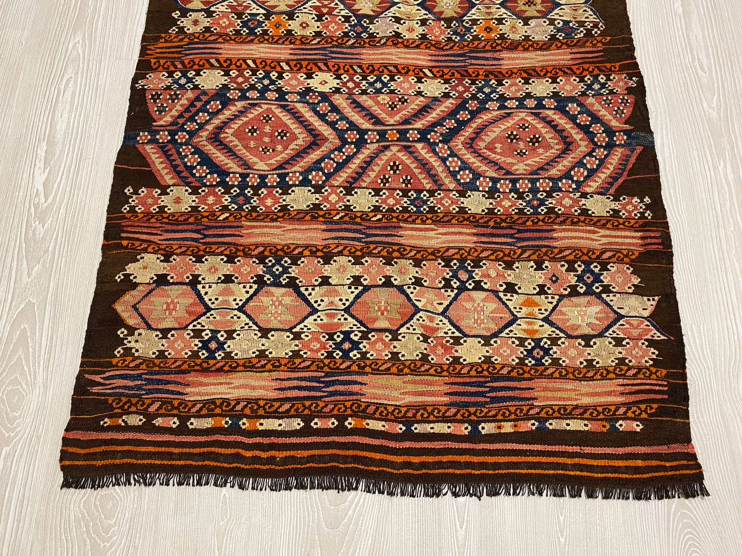 Collectable Turkish Nomadic Kilim - Kilim Art Gallery