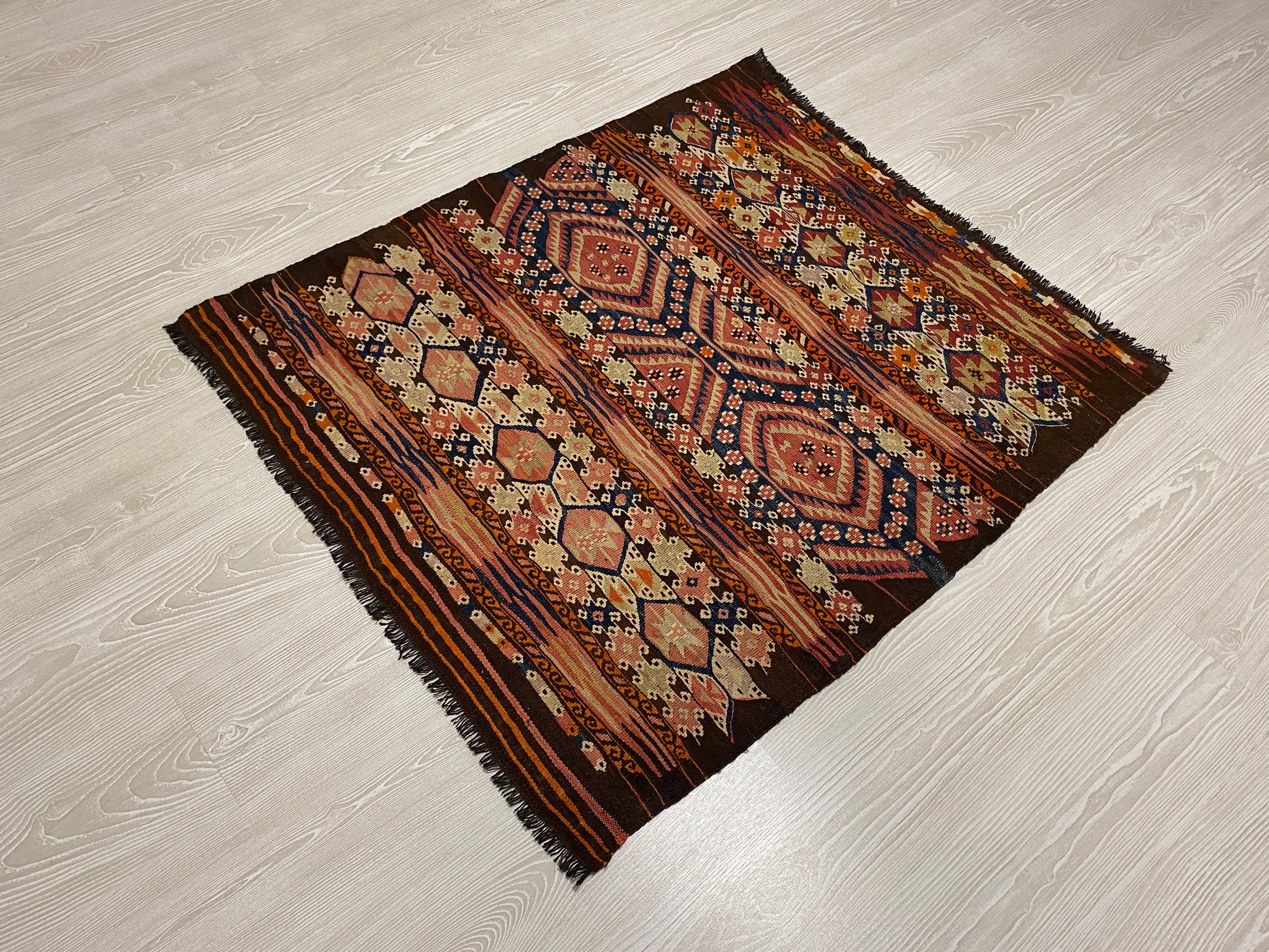 Collectable Turkish Nomadic Kilim - Kilim Art Gallery