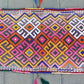 Colorful Pink Yellow Cicim/Jijim Kilim Yastik Rug - Kilim Art Gallery