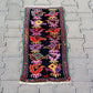 Colorful Small Tribal Carpet Yastik Rug - Kilim Art Gallery
