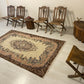 Decorative Vintage Turkish Oushak Rug - Kilim Art Gallery