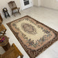 Decorative Vintage Turkish Oushak Rug - Kilim Art Gallery