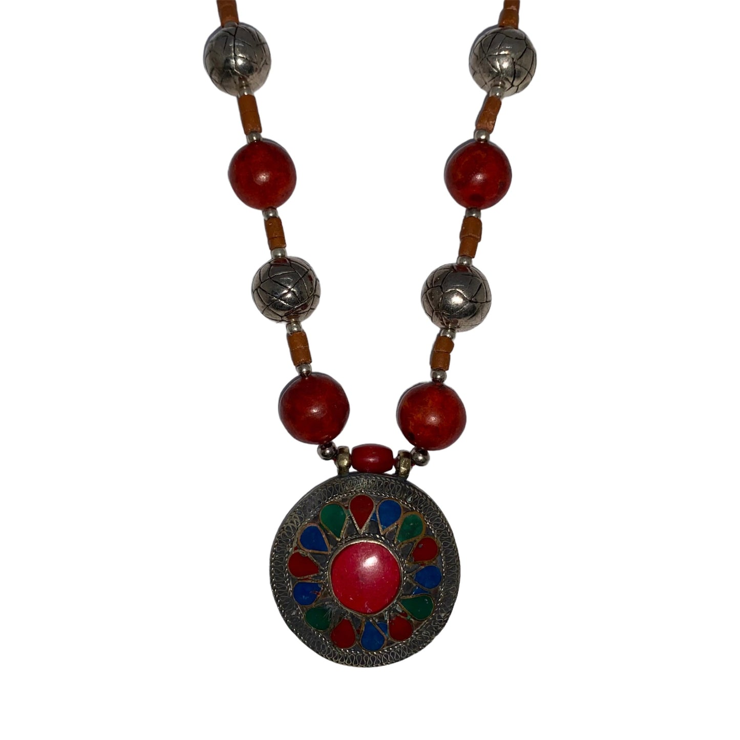 Handmade Natural Stone Necklace Jewelry - Kilim Art Gallery