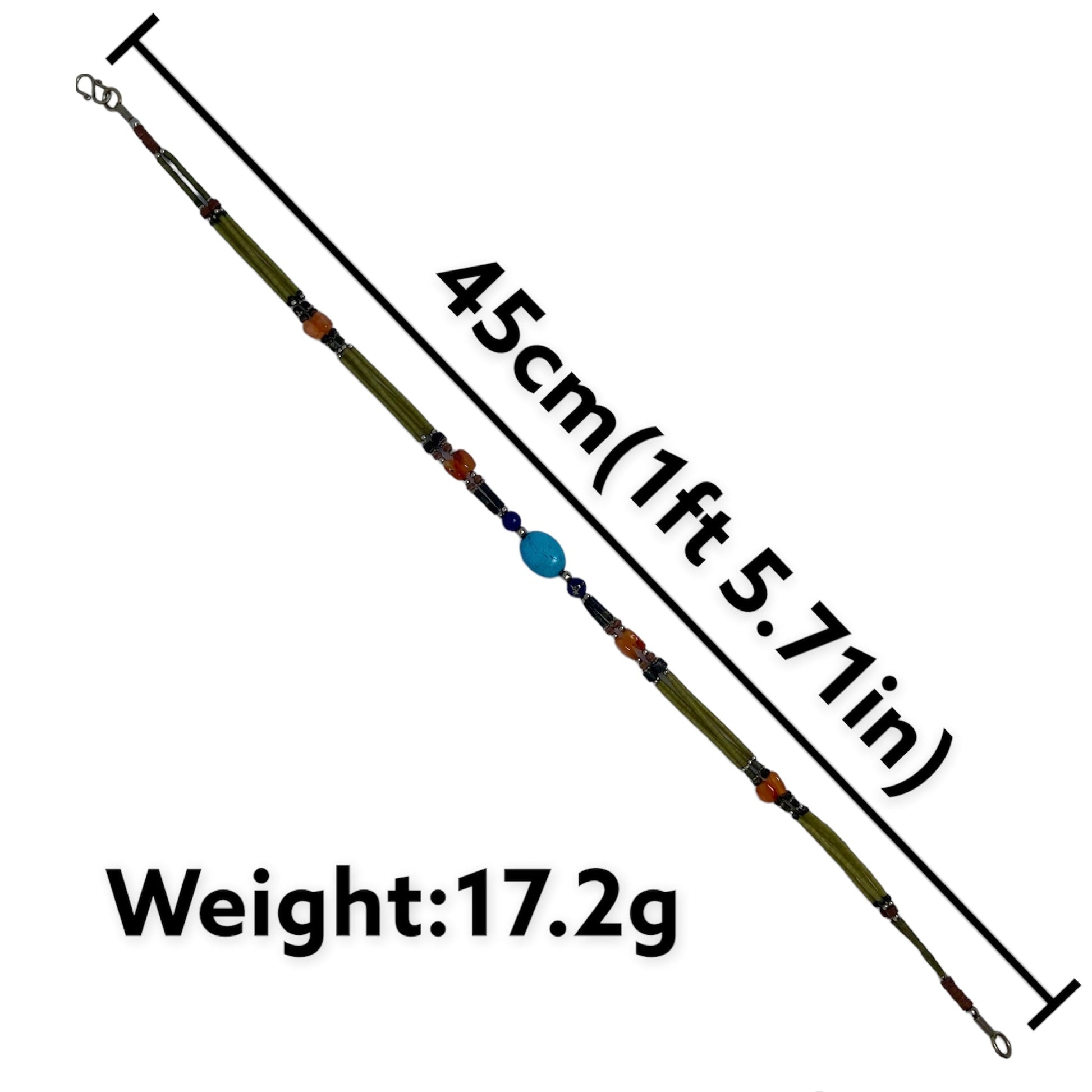 Handmade Natural Stone Necklace Jewelry - Kilim Art Gallery