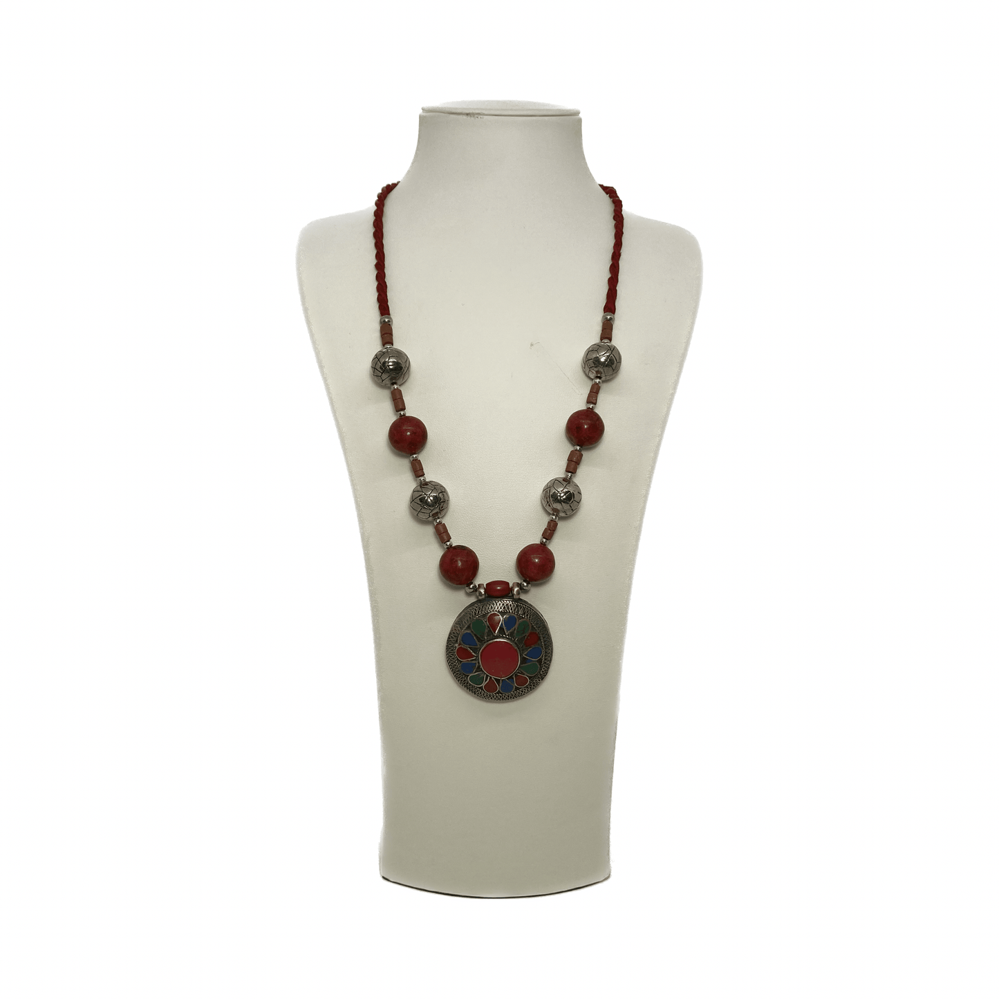 Handmade Natural Stone Necklace Jewelry - Kilim Art Gallery