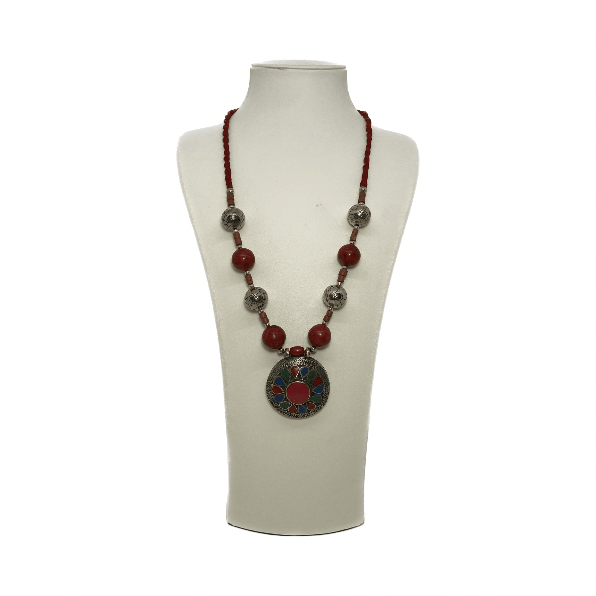 Handmade Natural Stone Necklace Jewelry - Kilim Art Gallery