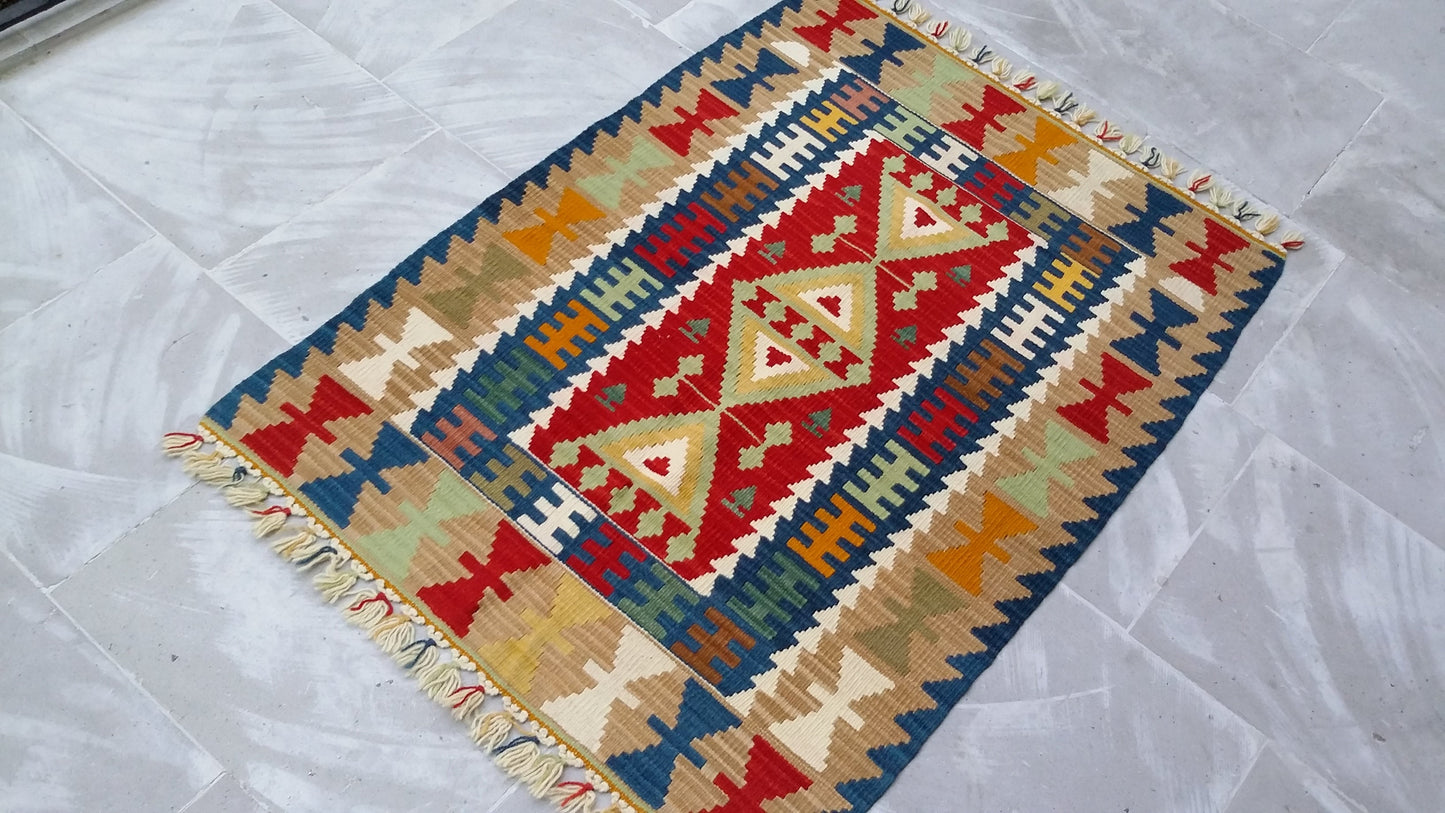 Handmade New Turkish Kilim - Kilim Art Gallery