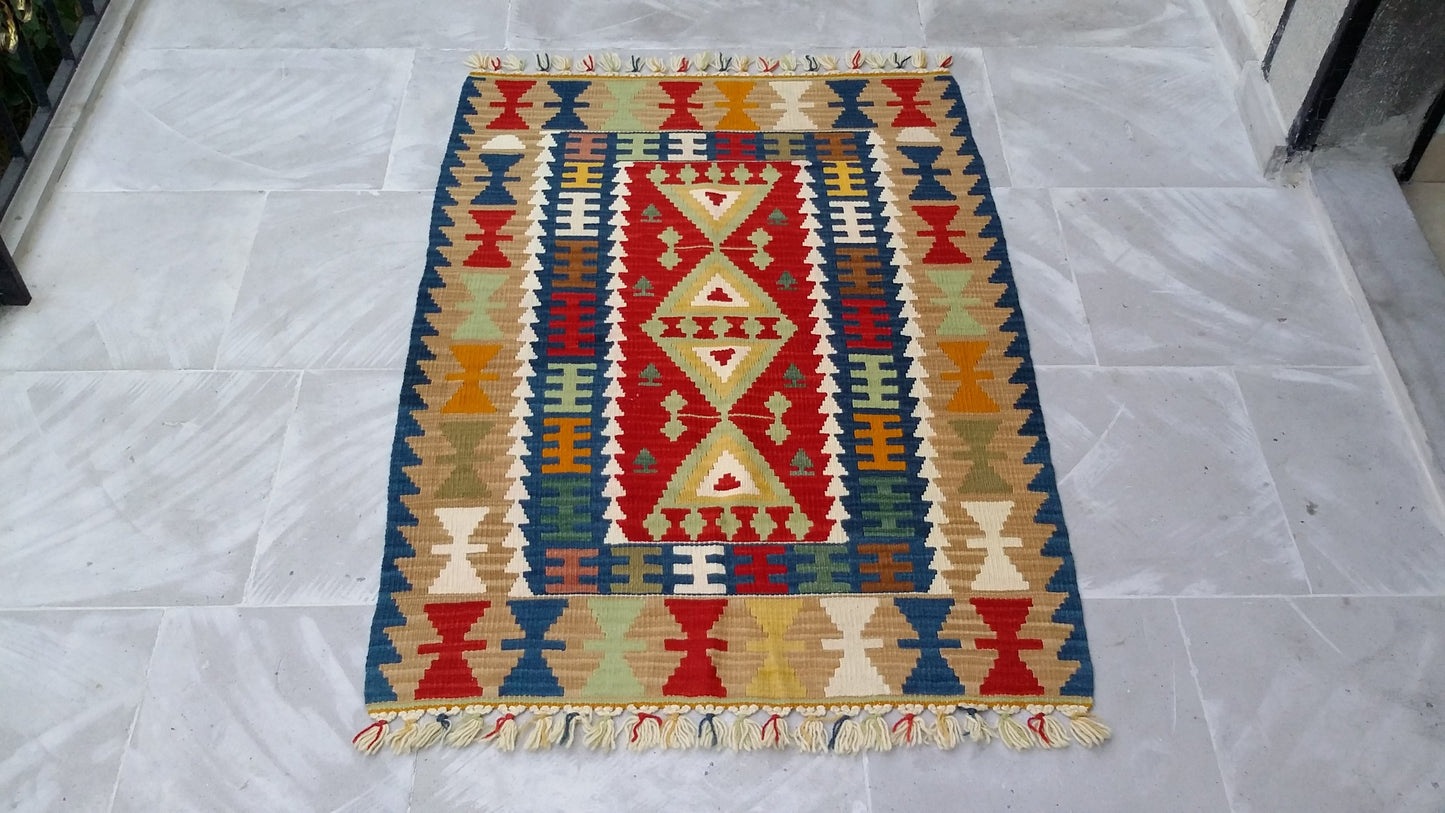 Handmade New Turkish Kilim - Kilim Art Gallery