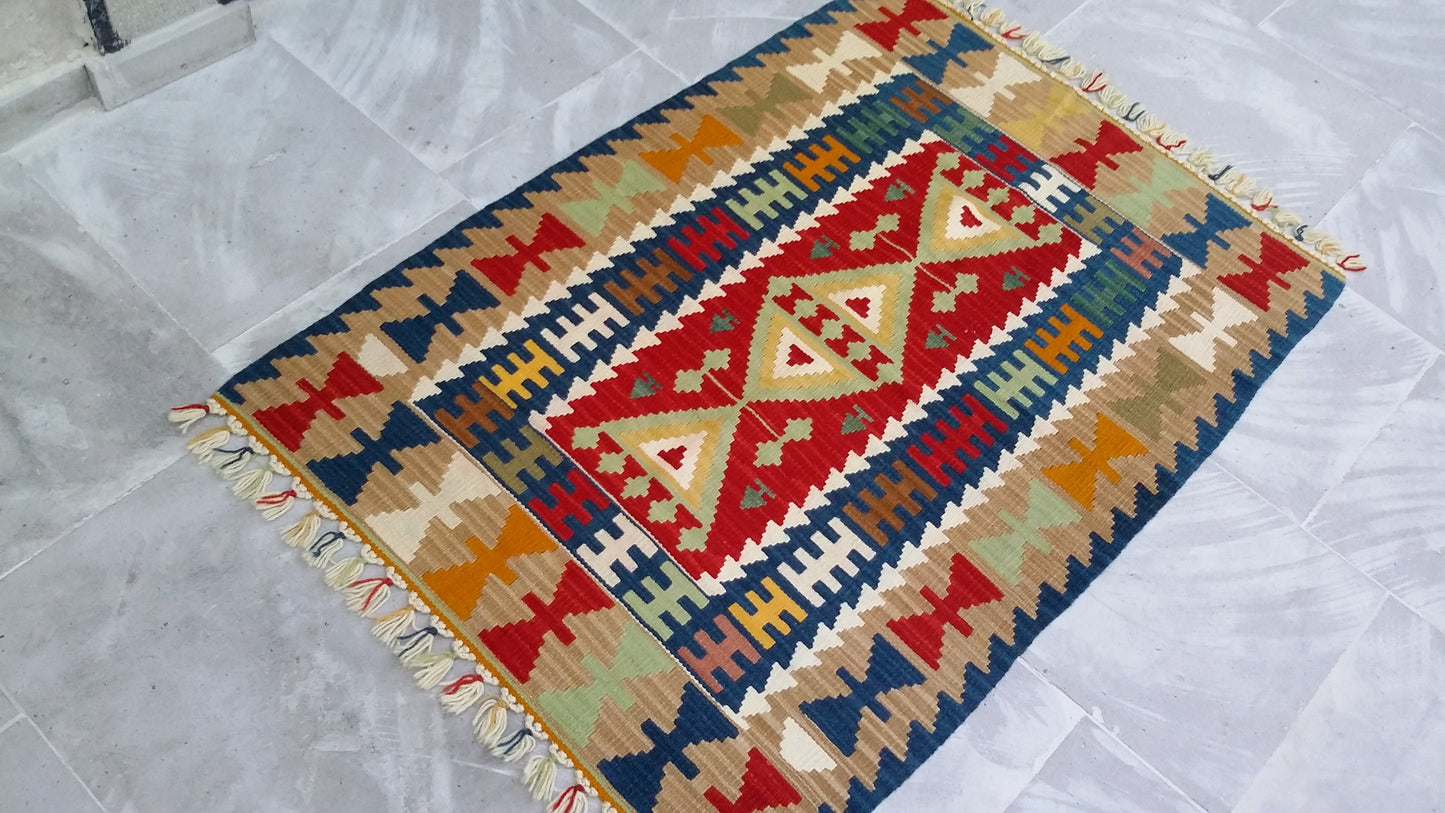 Handmade New Turkish Kilim - Kilim Art Gallery