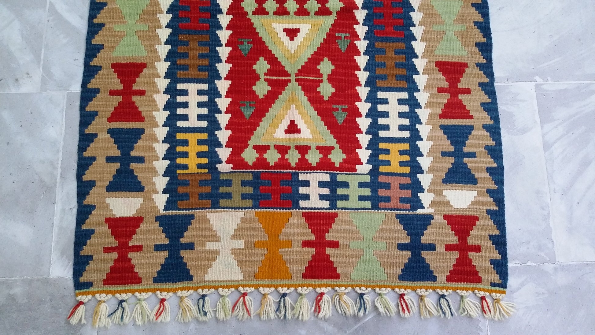 Handmade New Turkish Kilim - Kilim Art Gallery