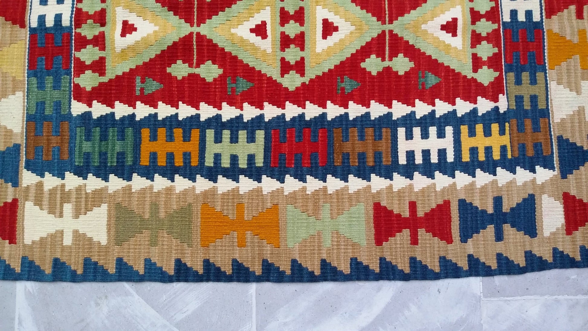 Handmade New Turkish Kilim - Kilim Art Gallery