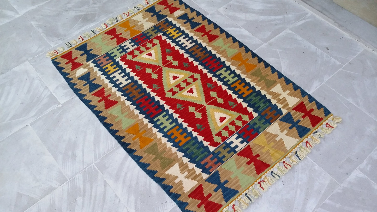Handmade New Turkish Kilim - Kilim Art Gallery