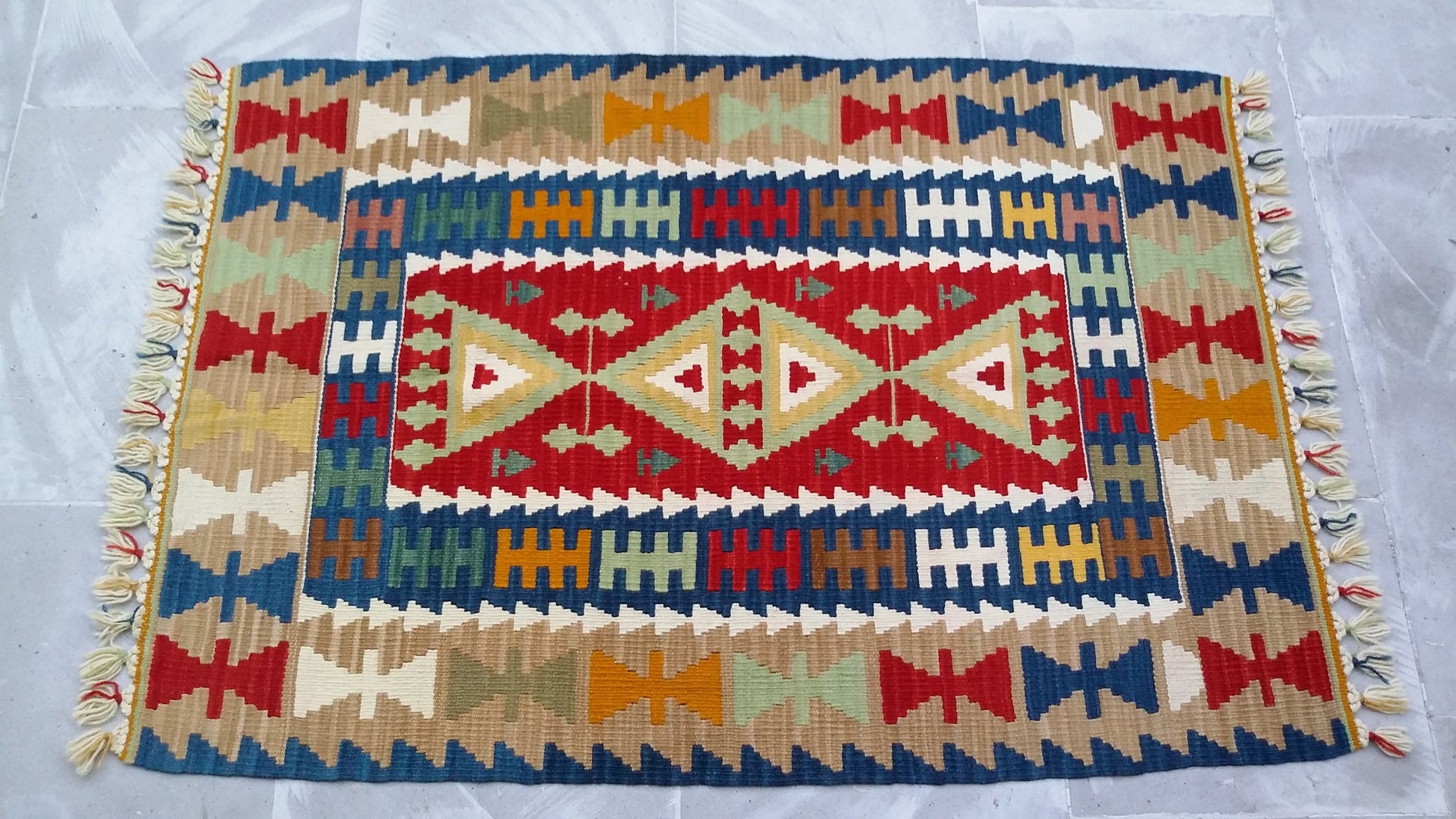 Handmade New Turkish Kilim - Kilim Art Gallery