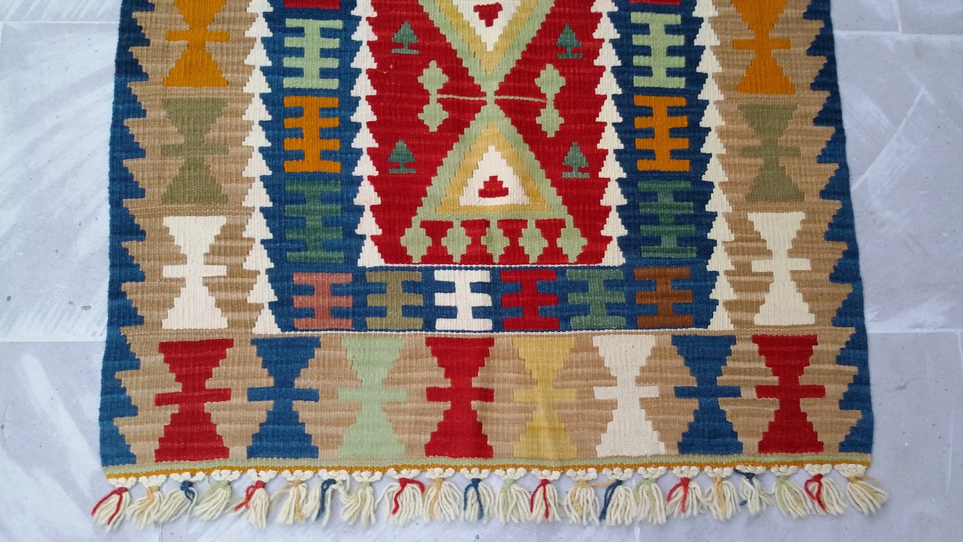 Handmade New Turkish Kilim - Kilim Art Gallery