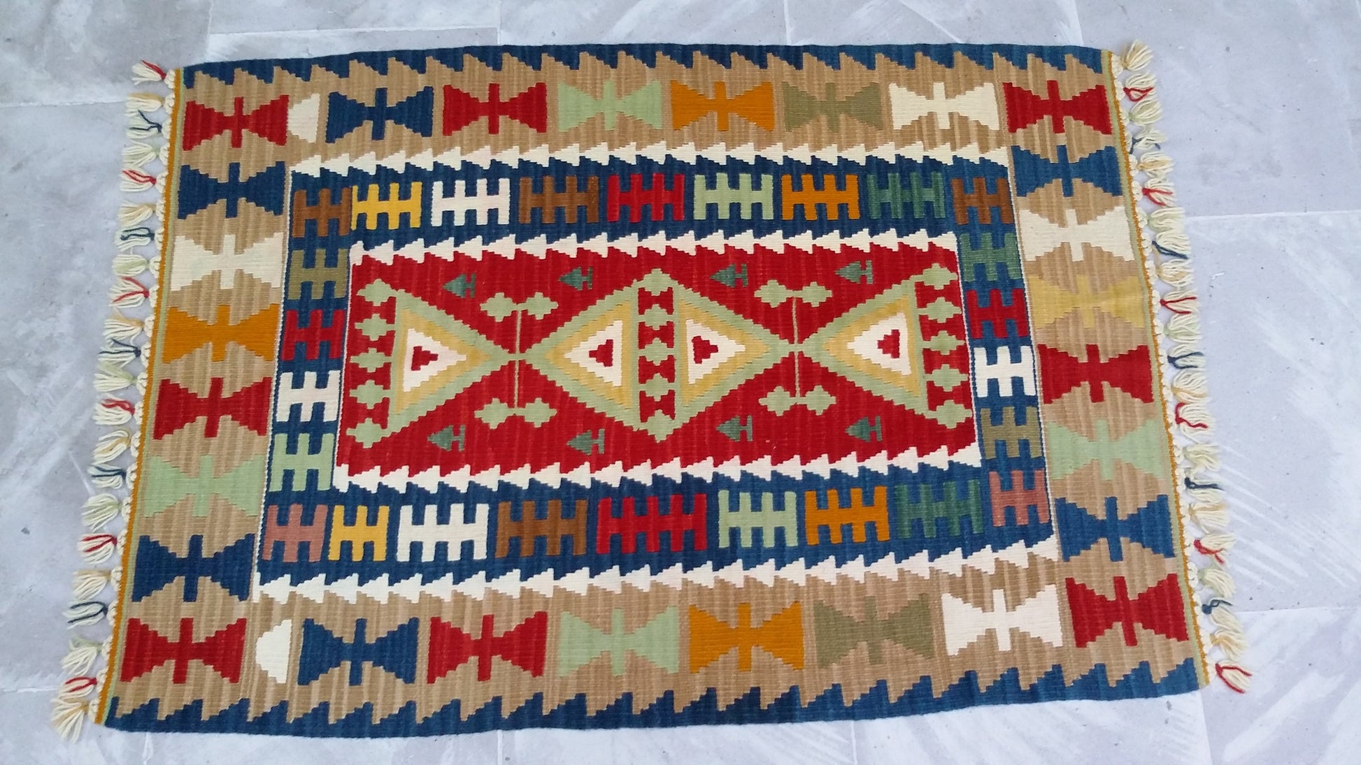 Handmade New Turkish Kilim - Kilim Art Gallery