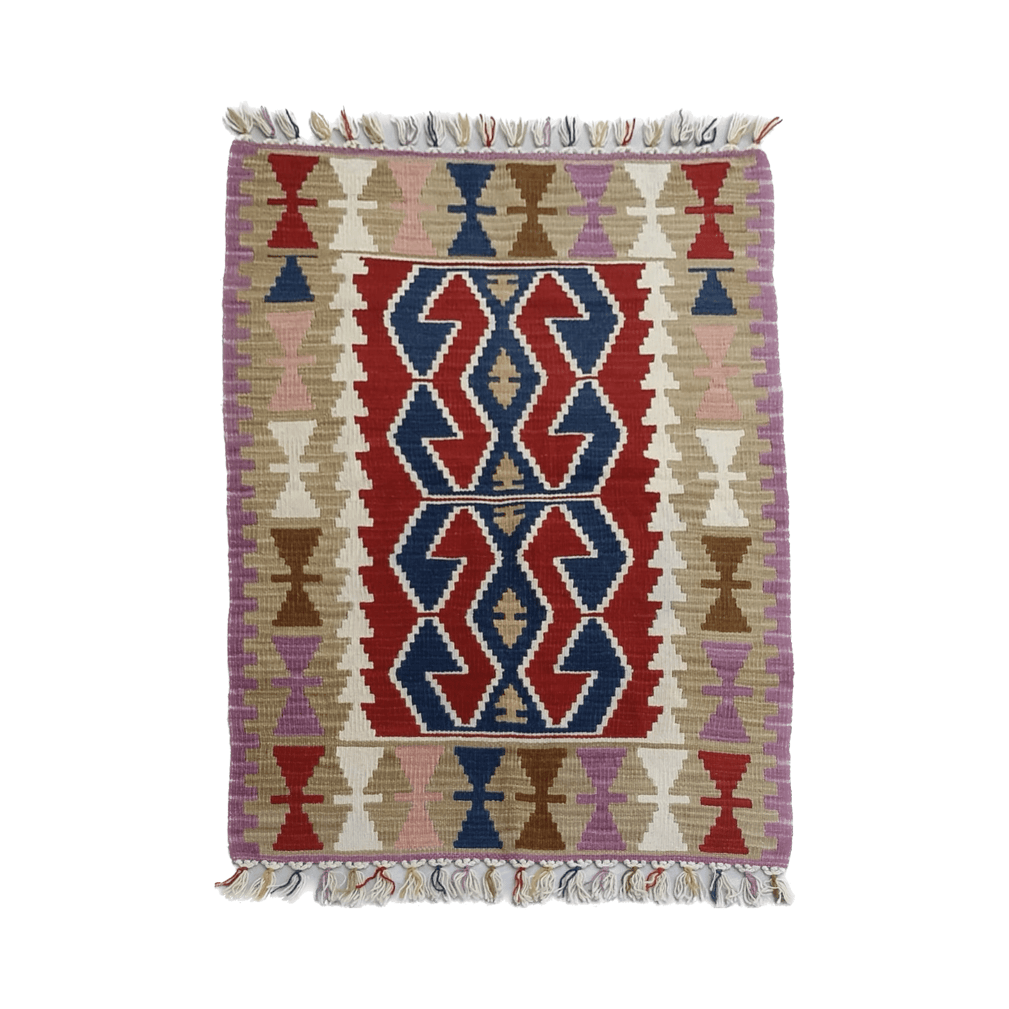 Hands on Hips Design Turkish Kayseri Kilim - Kilim Art Gallery