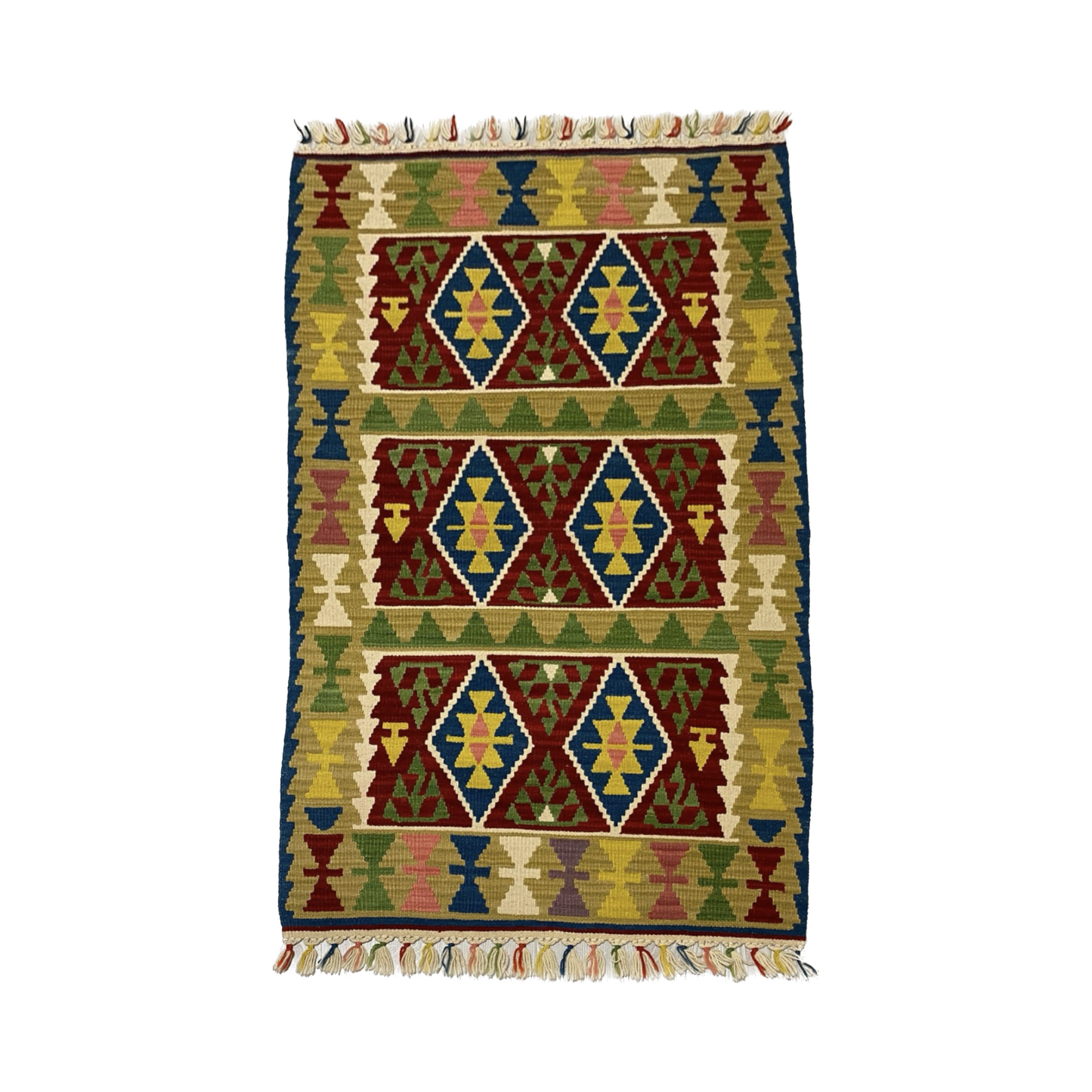 Lamb's Wool Turkish Kayseri Kilim Rug