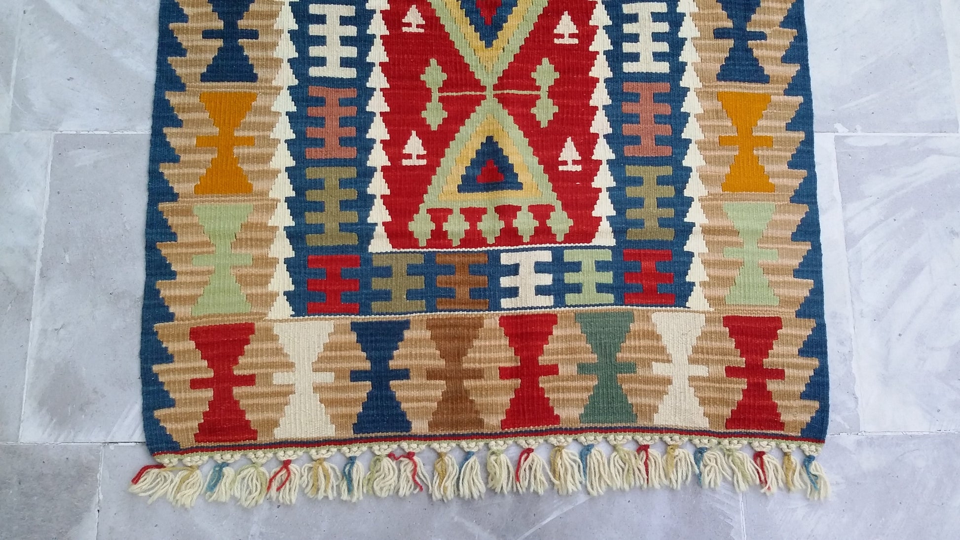 New Kayseri Kilim from Gomurgen - Kilim Art Gallery