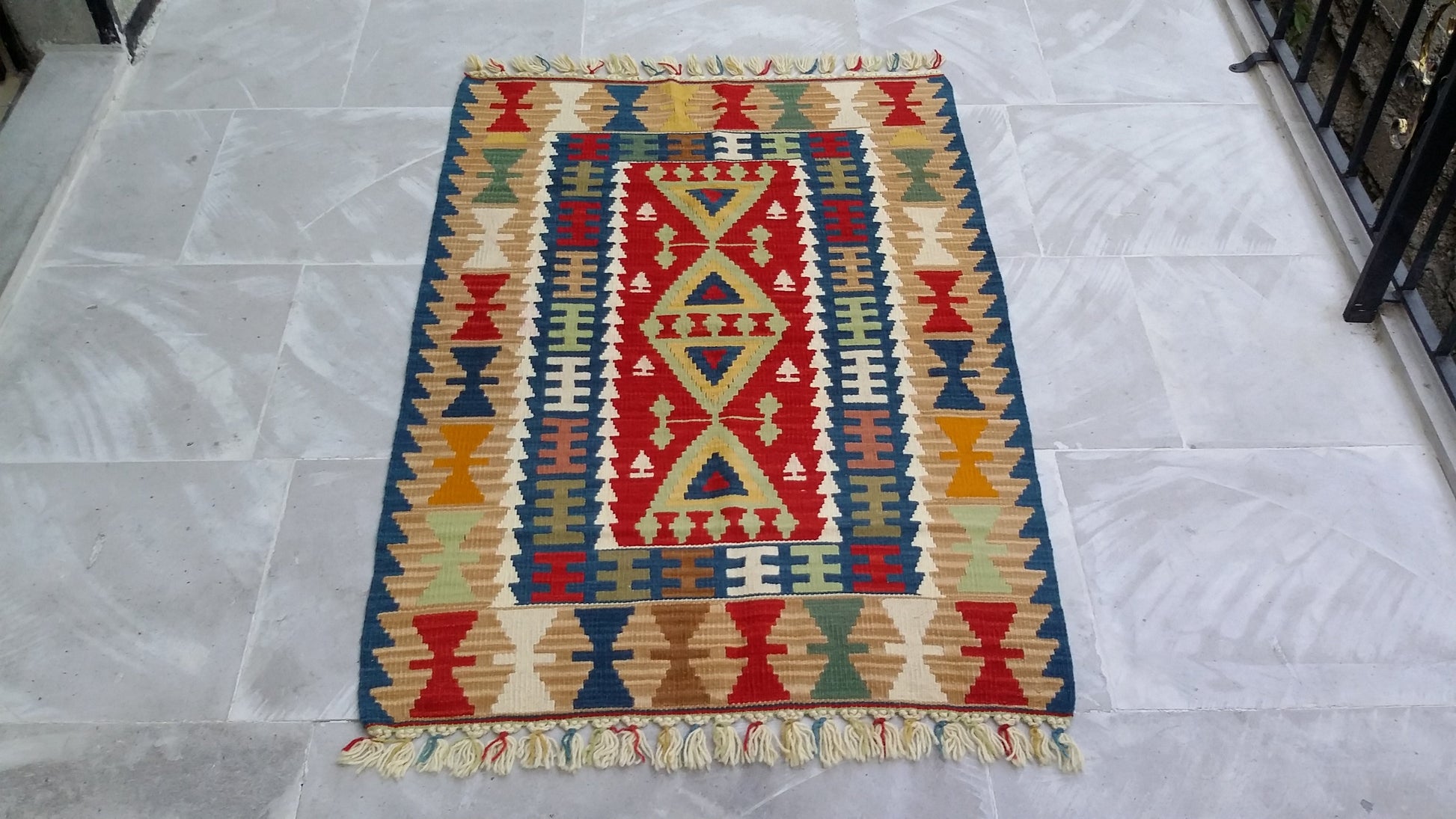 New Kayseri Kilim from Gomurgen - Kilim Art Gallery