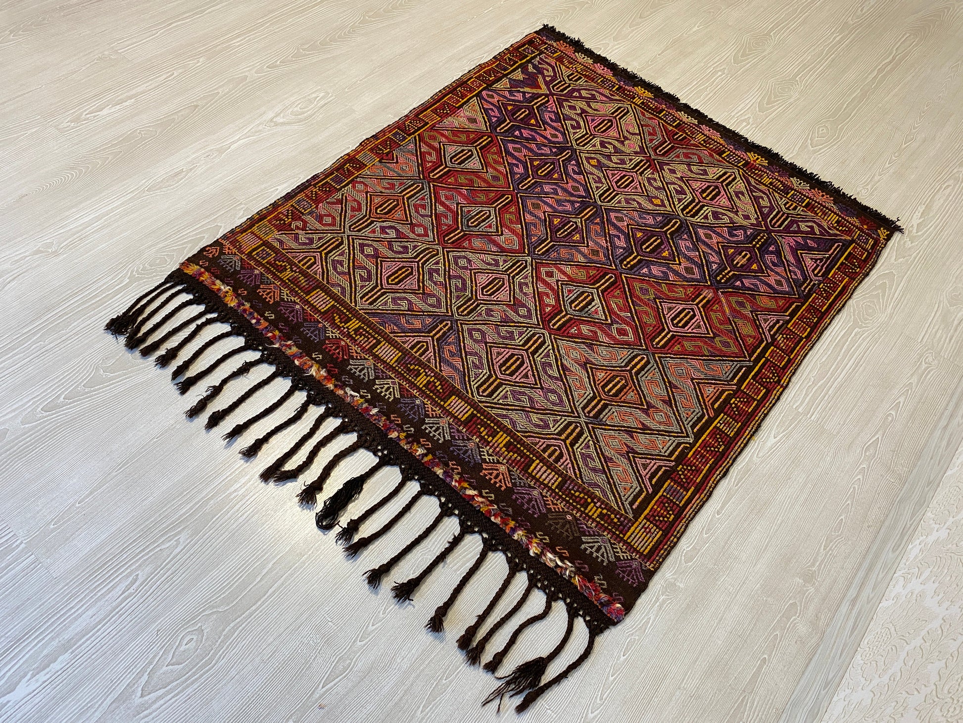 Nomadic Cicim Zili Kilim from Taurus Mountains - Kilim Art Gallery