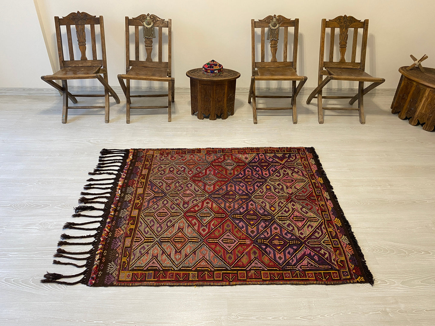 Nomadic Cicim Zili Kilim from Taurus Mountains - Kilim Art Gallery