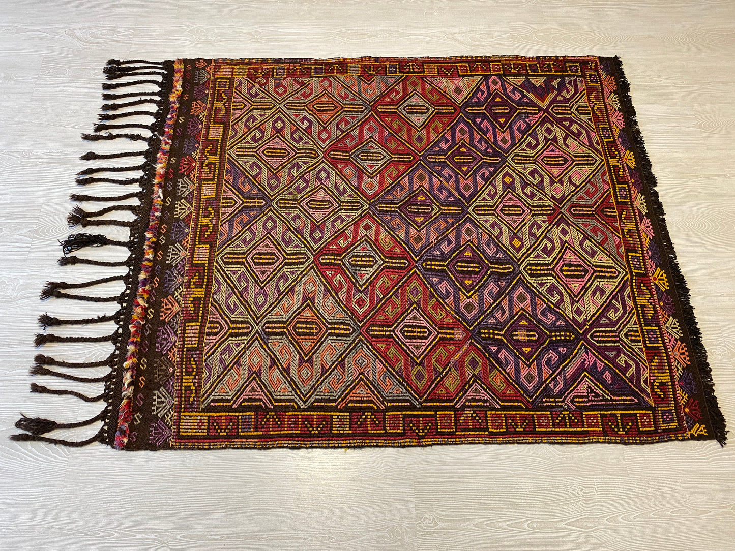 Nomadic Cicim Zili Kilim from Taurus Mountains - Kilim Art Gallery