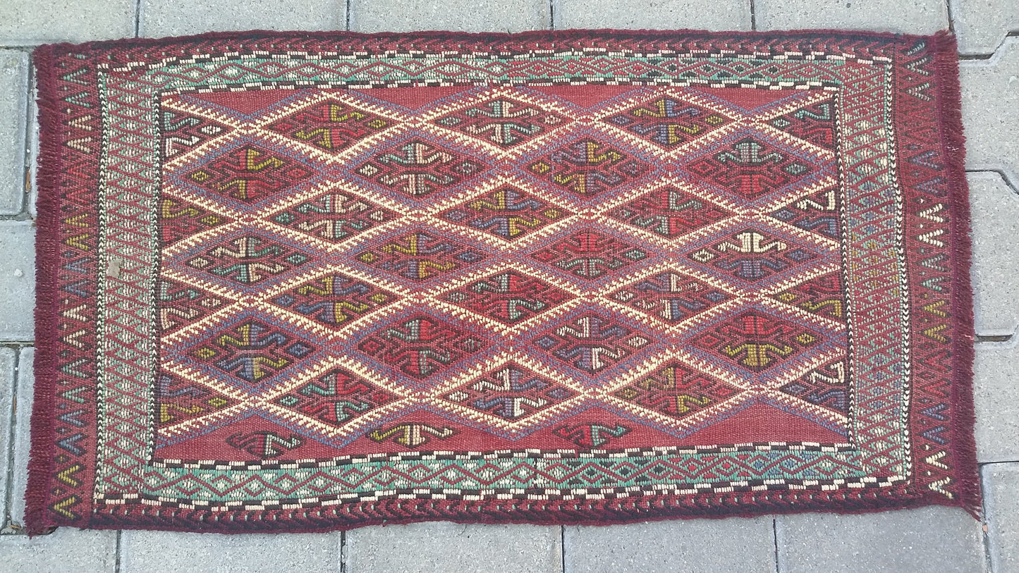 Obruk Cicim Kilim Yastik - Kilim Art Gallery