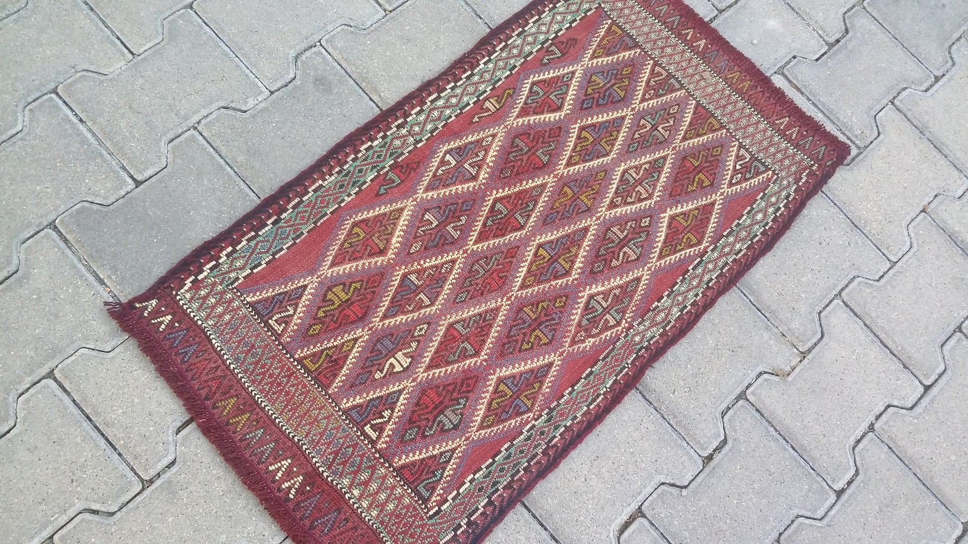 Obruk Cicim Kilim Yastik - Kilim Art Gallery