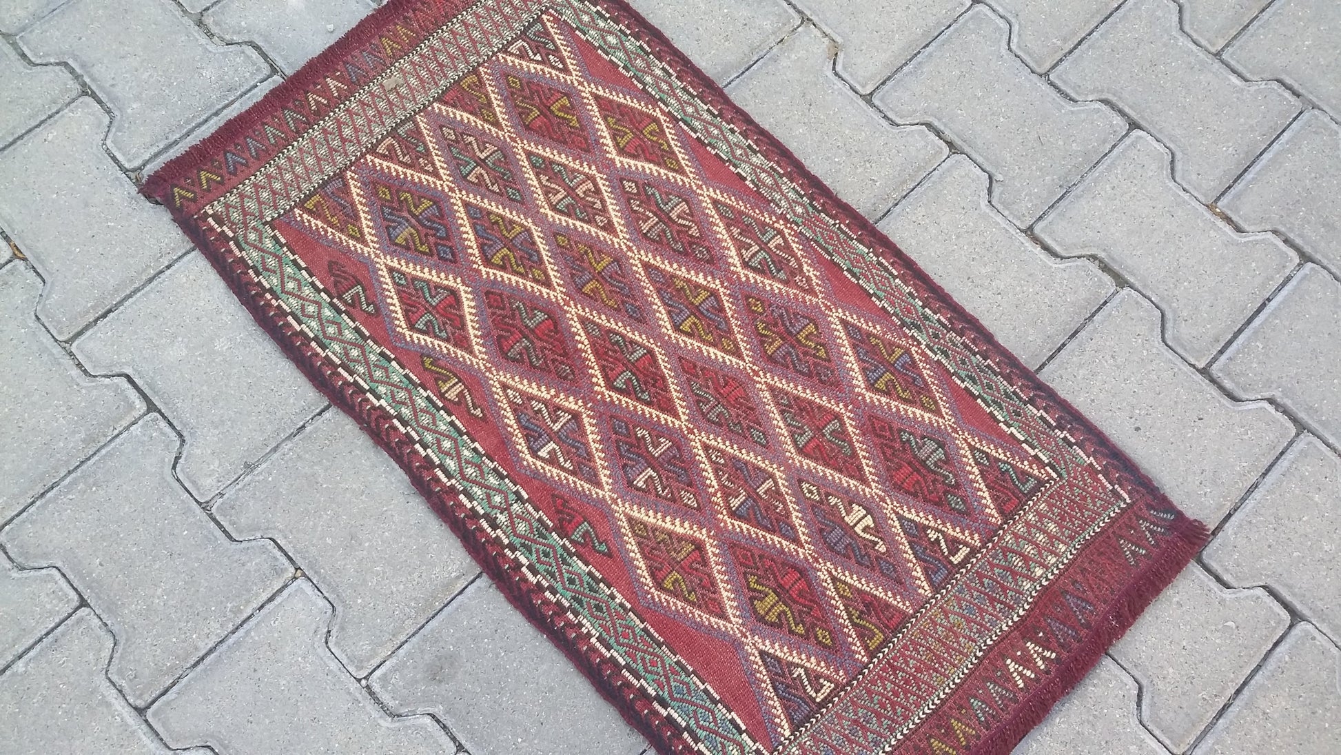 Obruk Cicim Kilim Yastik - Kilim Art Gallery