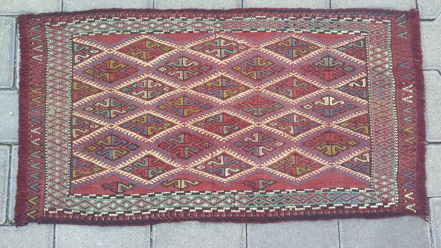 Obruk Cicim Kilim Yastik - Kilim Art Gallery
