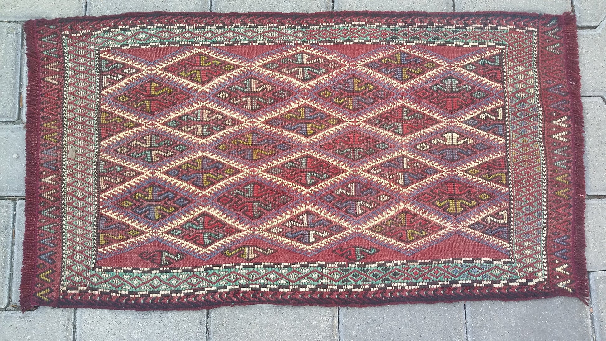 Obruk Cicim Kilim Yastik - Kilim Art Gallery