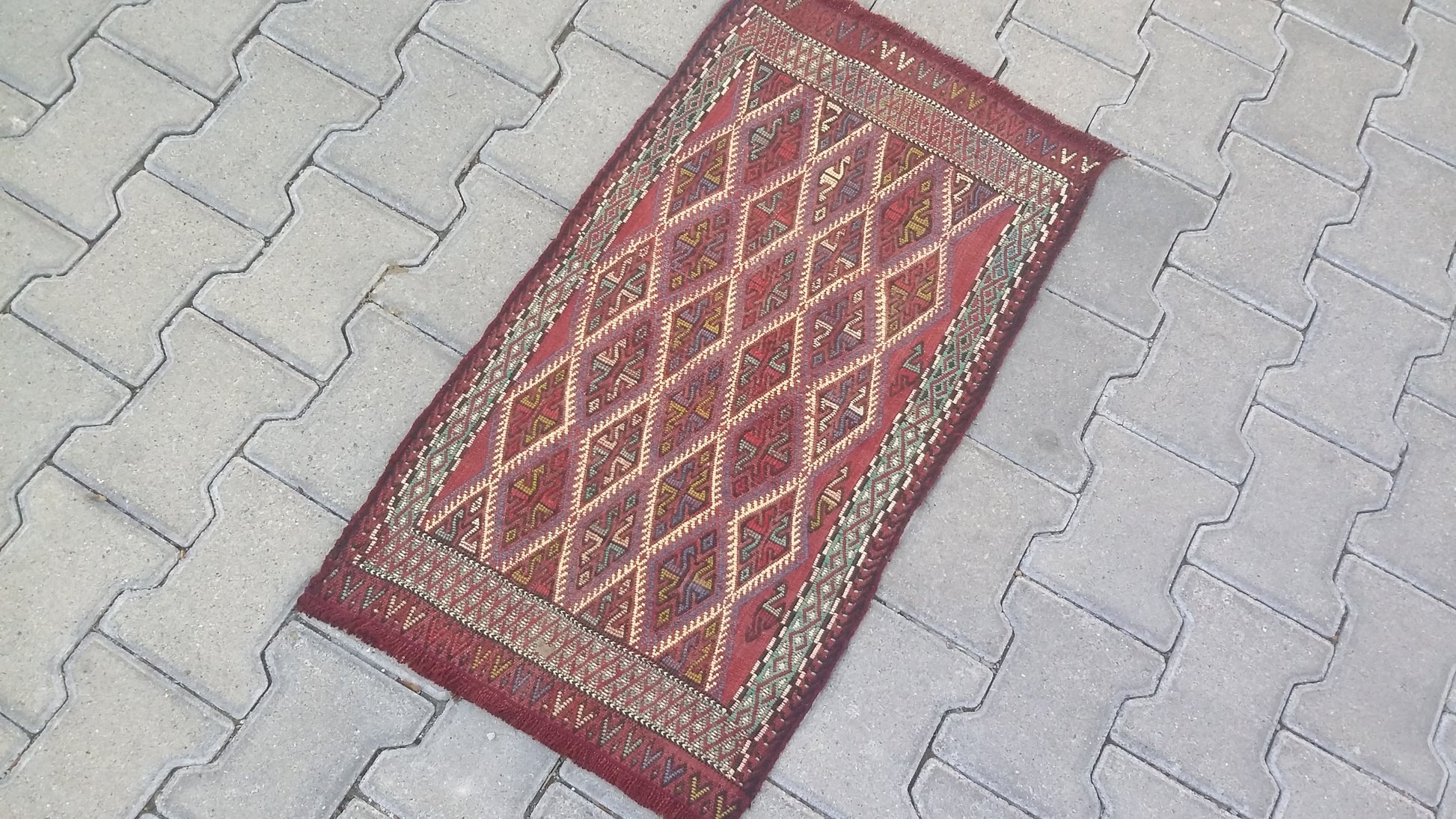 Obruk Cicim Kilim Yastik - Kilim Art Gallery