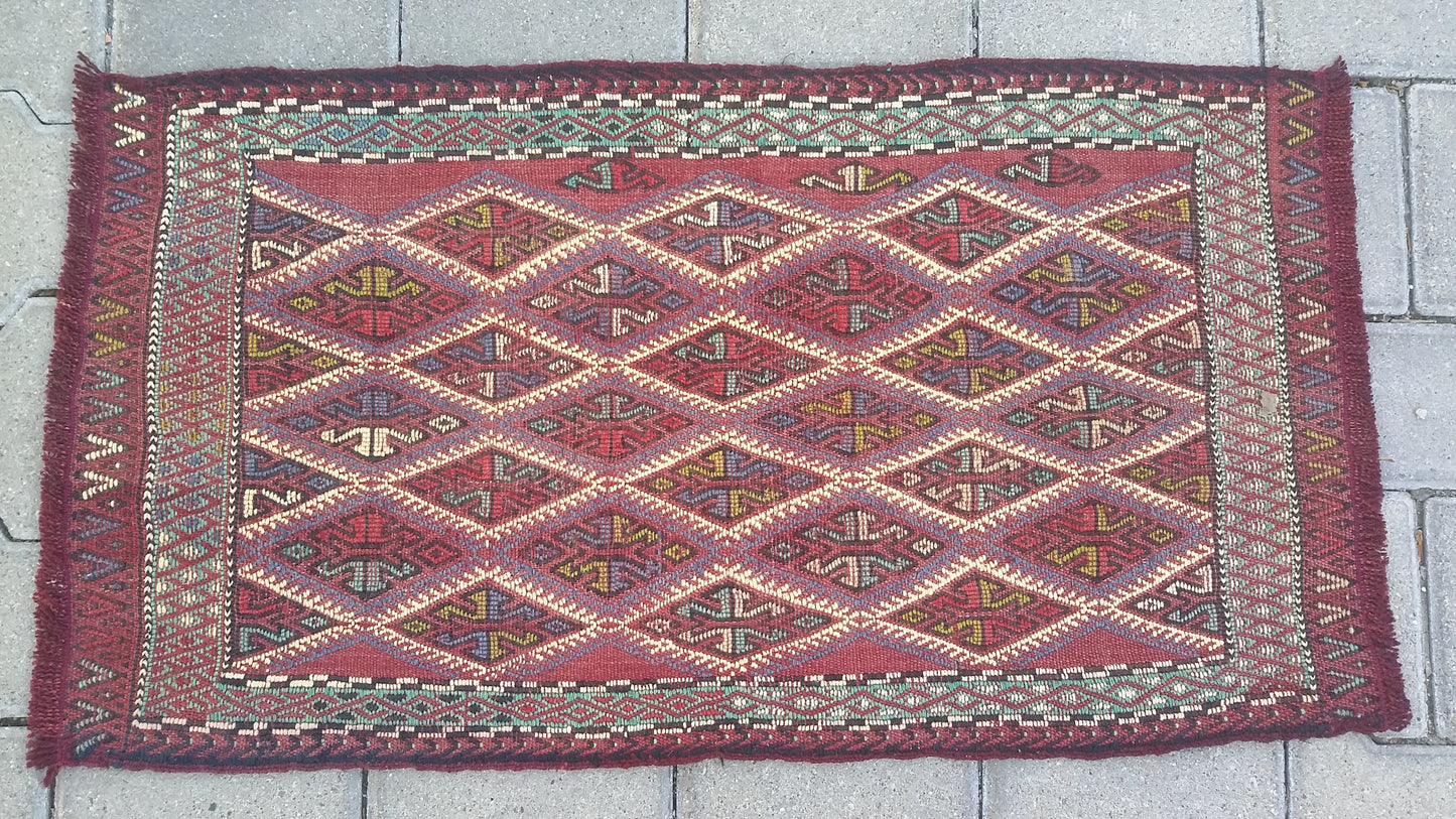 Obruk Cicim Kilim Yastik - Kilim Art Gallery