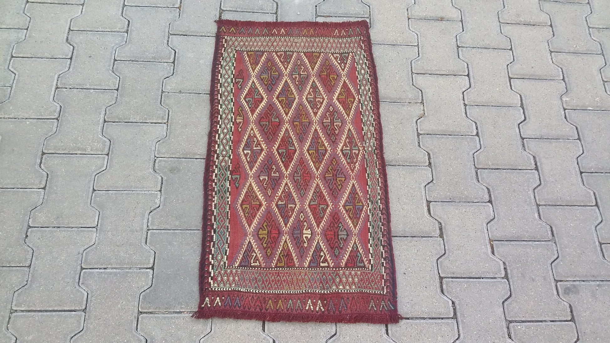 Obruk Cicim Kilim Yastik - Kilim Art Gallery