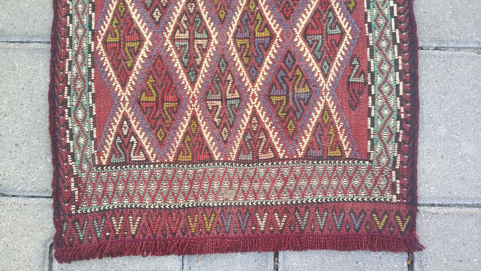 Obruk Cicim Kilim Yastik - Kilim Art Gallery