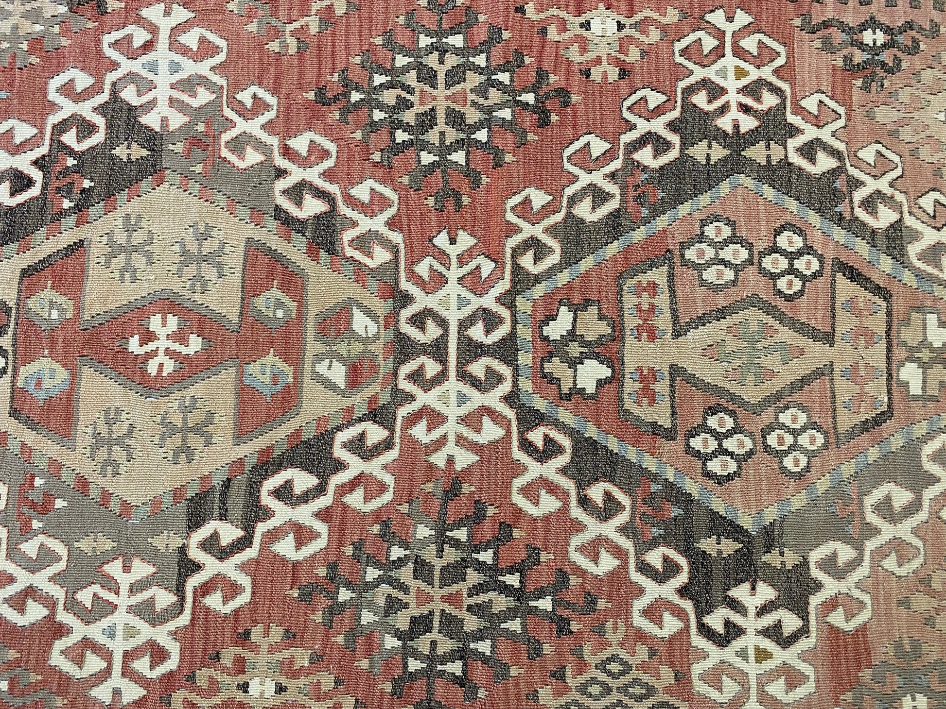 Pastel Kayseri Avsar Kilim - Avshar Kelim - Kilim Art Gallery
